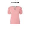 JOY SPEAKER Women's Relaxed Short Sleeve Shirt