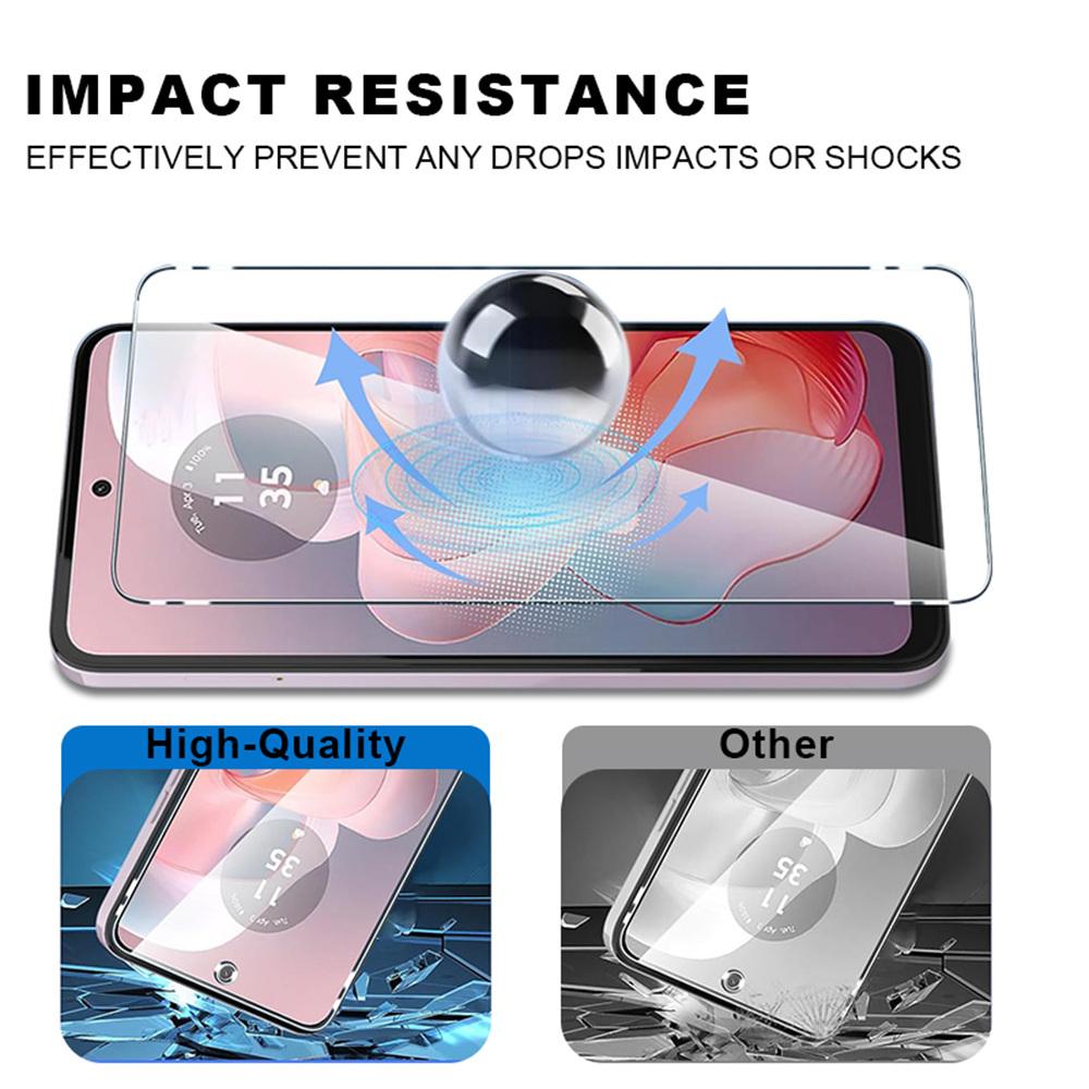 

For Motorola Moto G23 4G High Aluminum-Silicon Glass Screen Protector 2.5D Arc Edge Type A