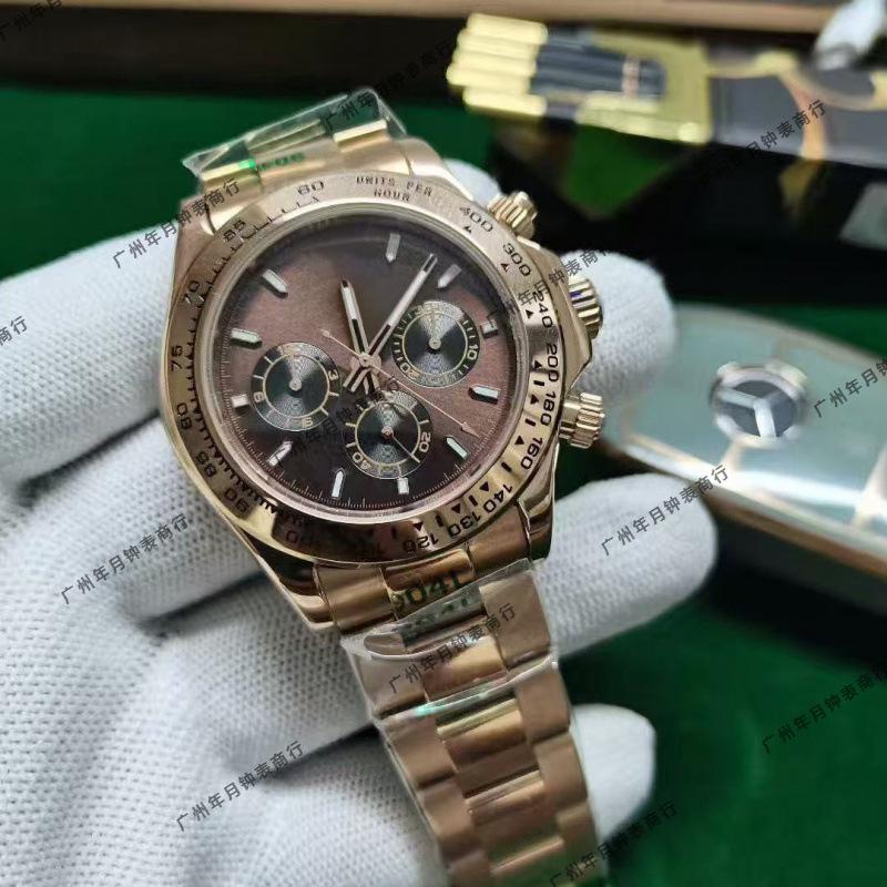 Rolex Daytona Serisi 40mm Erkek Altın ve Çelik Otomatik Mekanik Saat