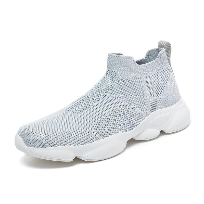 Fashion Men Sock Shoes 2025 Knit Breathable Socks Sneakers Man Plus Size 39 48 Light Slip-On Men Casual Sneaker chaussure hommes