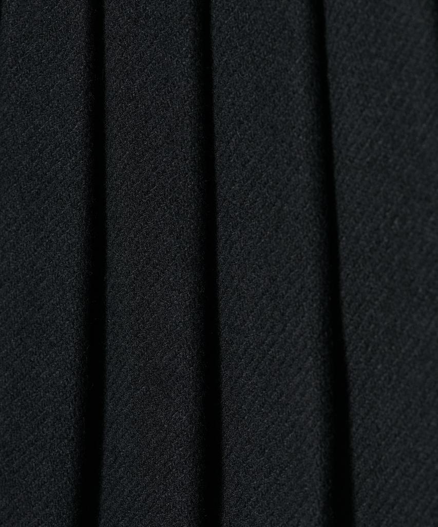 Tudument Tailored Wool Mini Skirt Black