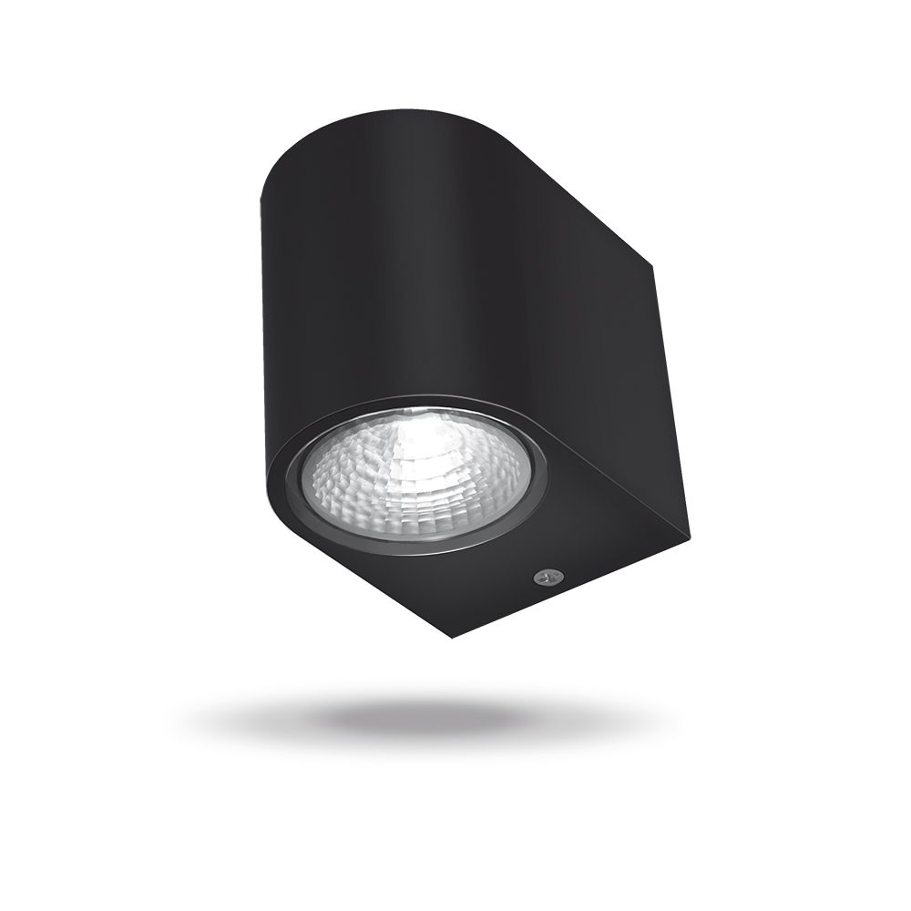 Kinkiet Zewnętrzny Elewacyjny Czarny Led 3W Aluminiowy Ip54 Pelle Videx