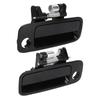 2PCS Car Exterior Door Handle 69210AA010 Comfortable Grasp Black Replacement for Camry 1997?2001