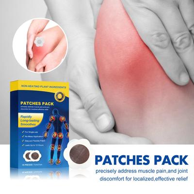 Natural Knee Pain Patch, Knee Joint Pain Relief Patchs - Herbal Knee Patches For Pain Relief
