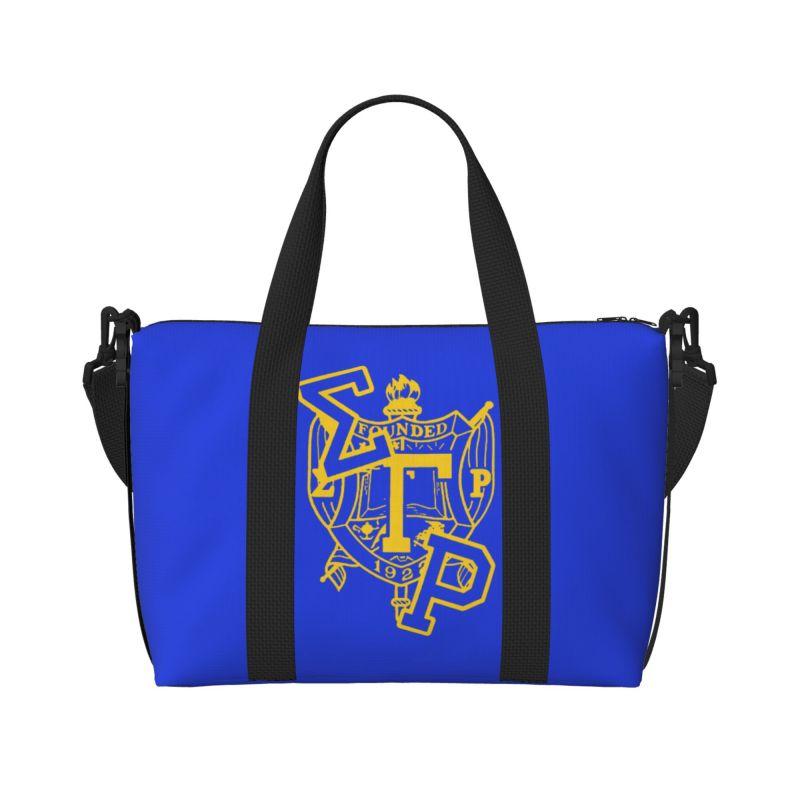 Sigma Gamma Rho 1922 Print Travel Duffel Bags Waterproof Foldable Overnight Bag with Shoulder Strap Unisex Sports Gym Yoga Bag