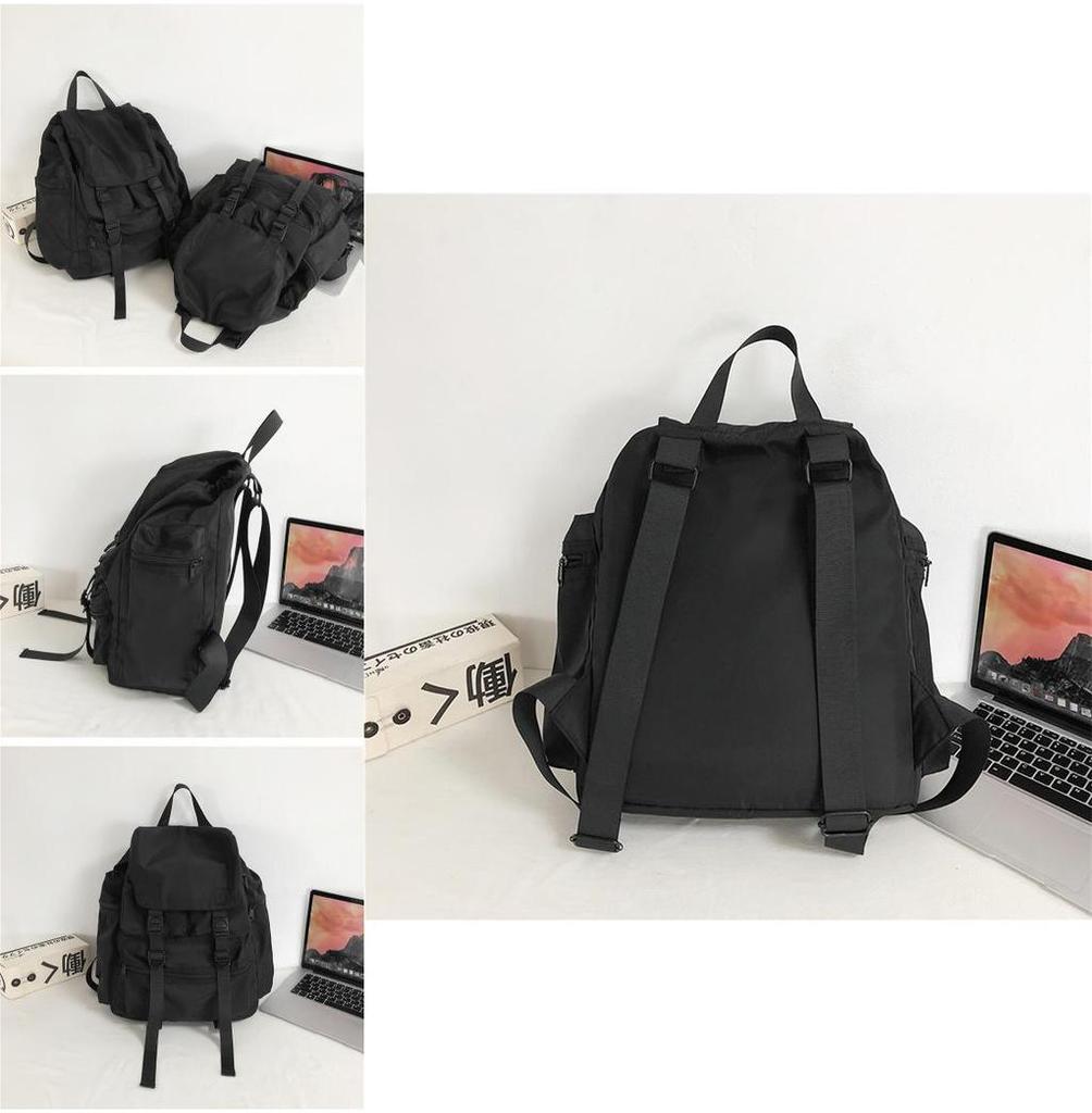 Large Capacity Oxford Fabric Backpack For Men Street Fashion Trend Wear-resistant Multiple Pockets