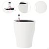 Self Watering Planter Decorative Plant Pot for Indoor Outdoor Plants Flower with Water Level