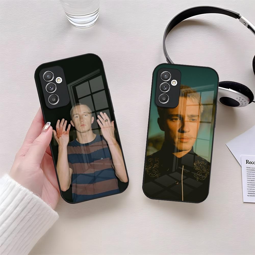 Drew Starkey Actor Phone Case Glass For Samsung S24 S26 S23 S20 S25 S21 S22 Ultra Fe Plus A05 A06 A16 A26 A36 A56 Coque