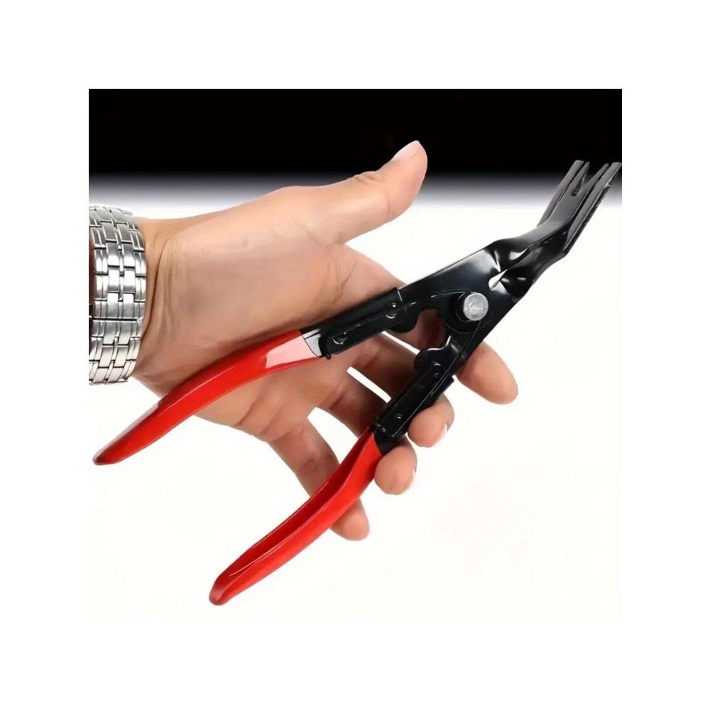1pc Car Headlight Repair Installation Tool Trim Clip Removal Pliers Van Door Panel Fascia Dash Upholstery Remover Tool