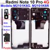 Per Xiaomi Redmi Note 10 Pro Max Telaio Centrale Supporto Cornice con Tasti Laterali Volume Cover Alloggiamento NFC