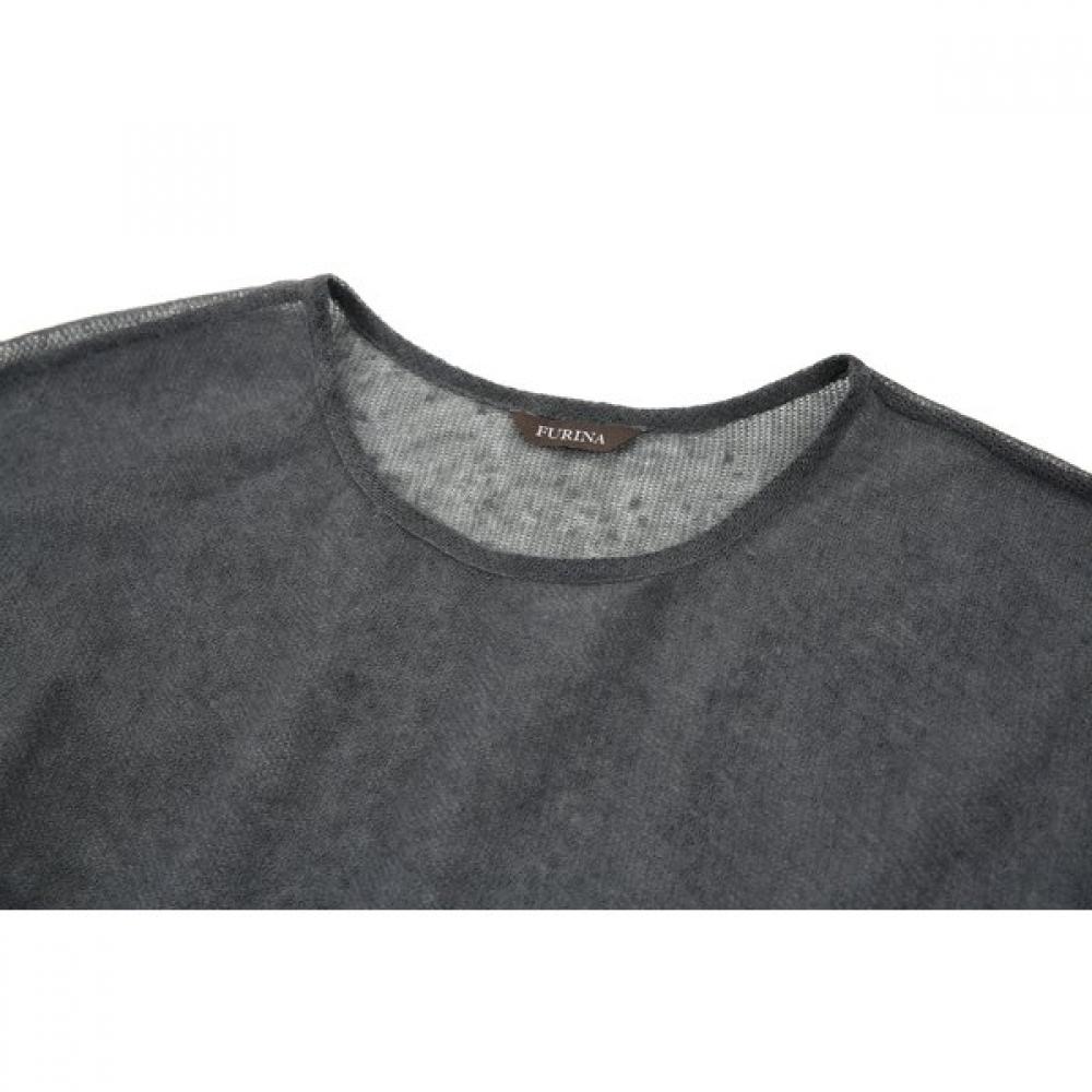 Furina Poly Linen Jersey Knit Top