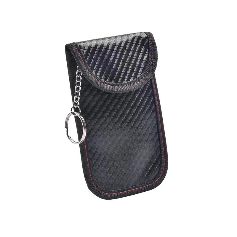 1Car Key Signal Shielding Box Faraday Cage Remote Control Package Keyless Rfid Shielding Package Car Accessories