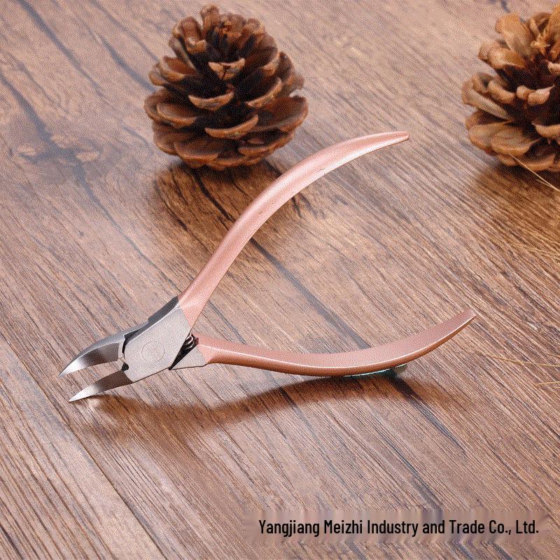 German Ingrown Toenail Clipper: Pedicure Tool with Advanced Oblique Design for Paronychia and Inflammation Relief.