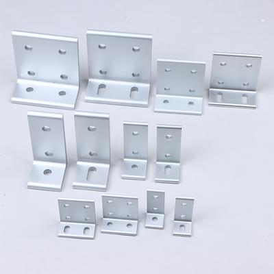 Aluminiumsprofil Vertikal Vinkel Justerbar Kobling Ulik Side 90 Graders Vinkelkobling Faste Tilbehør