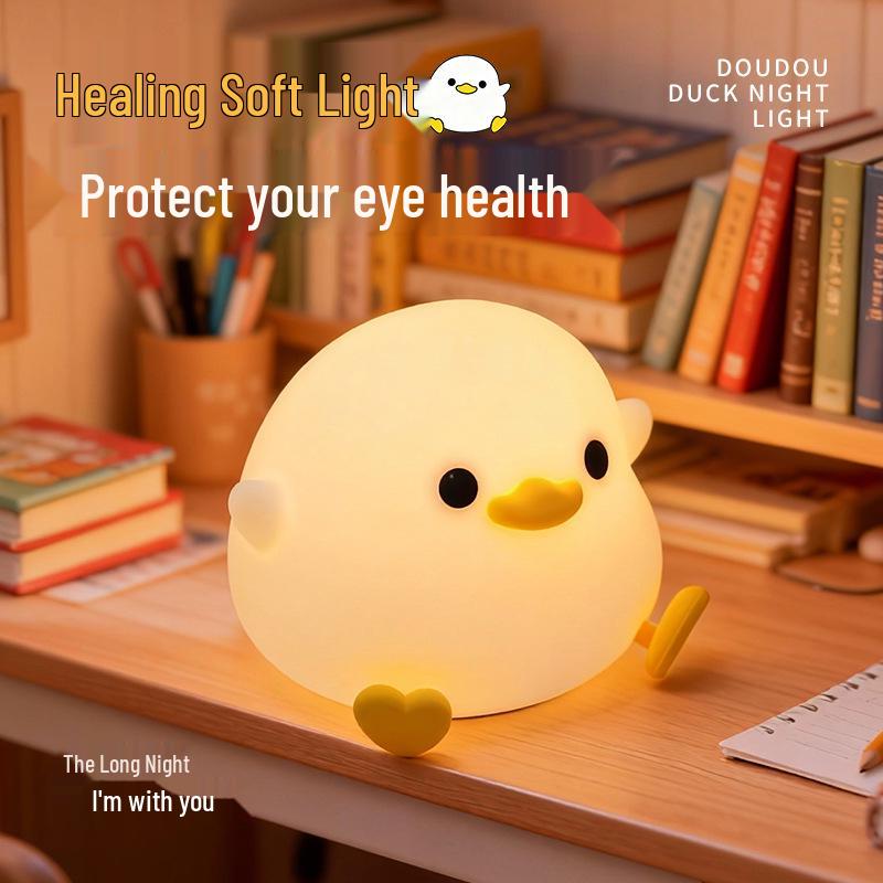 Baa Baa Sheep Night Light - Sleep Companion & Eye-Friendly Dimmable LED Silicone Lamp for Kids' Rooms