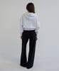 AWESOME STUDIO Low-Waist Wide Sweatpants Black
