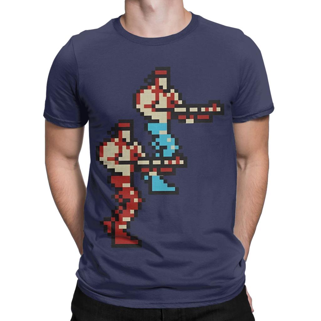 Contra 2 People Funny Graphic 100 Cotton Tshirt Contra Nes Tops Tees For Unisex