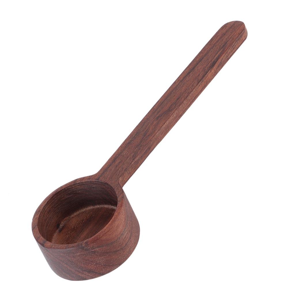 Wooden Measuring Scoop Brown Kitchen Measuring Tools Wooden Measuring Spoon  Coffee Measuring
