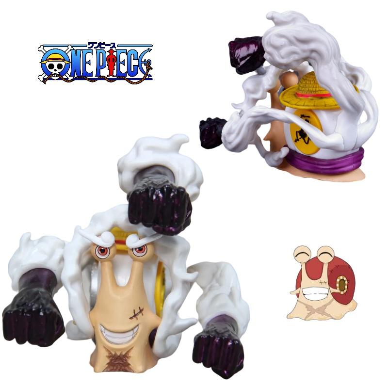 Nika Telephone Bug One Piece Gk Wano Country 5-level Awakened Sun God Nika Ruffy Action Figure Model