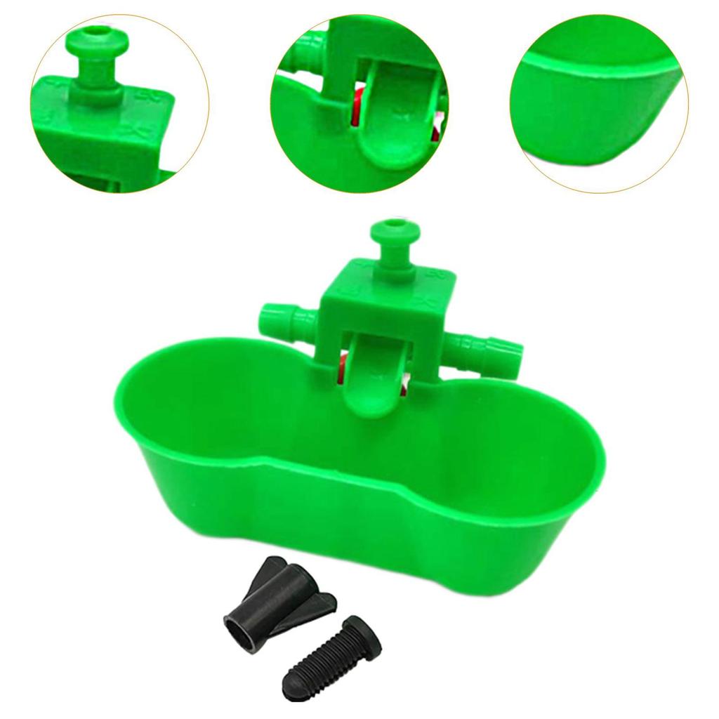 10 Pieces Chicken Waterer Poultry Waterer for Goose Ducks Poultry Supplies