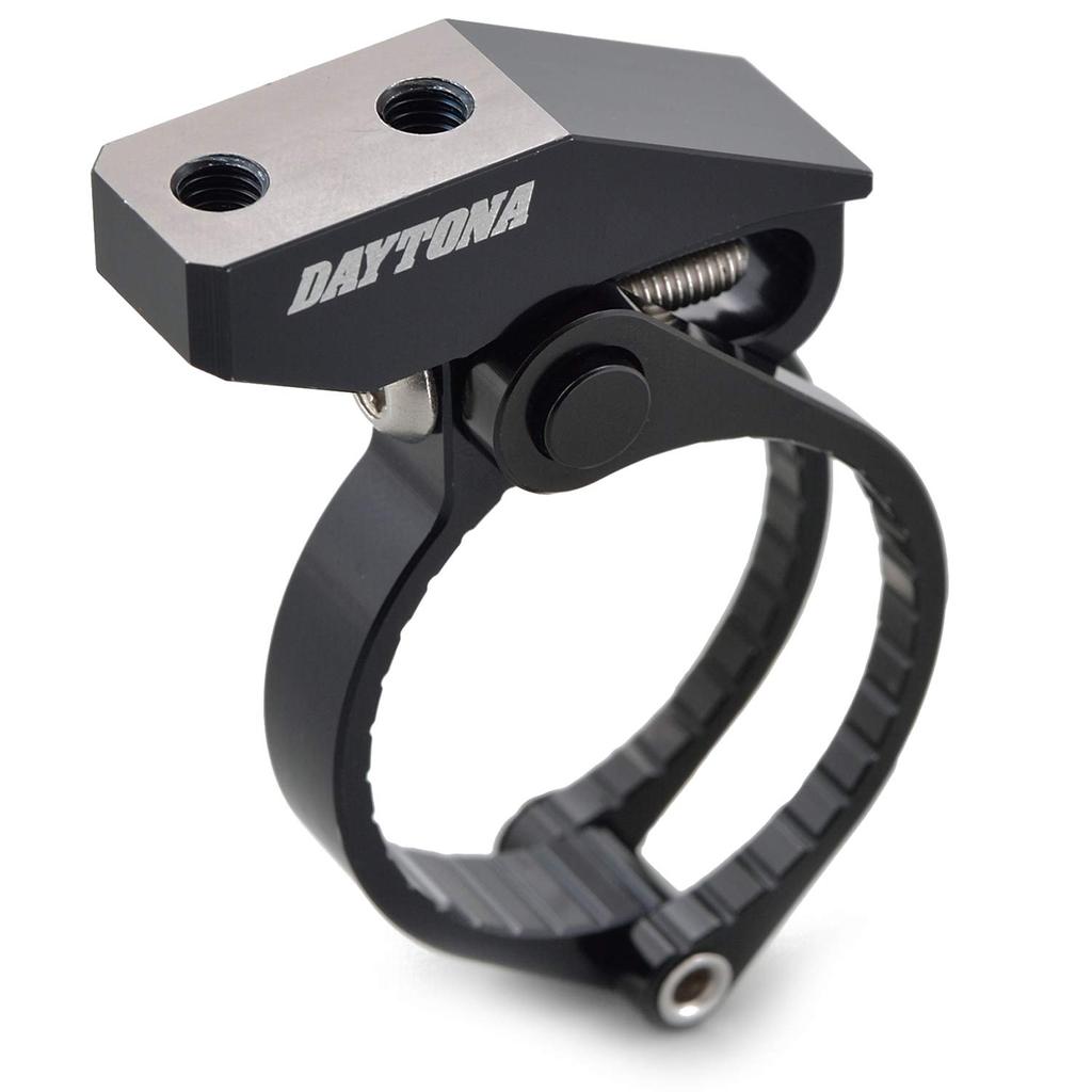 Daytona 17098 Motorcycle Dash Cam for M777D, Optional Front Camera Stay, Aluminum Fork Clamp