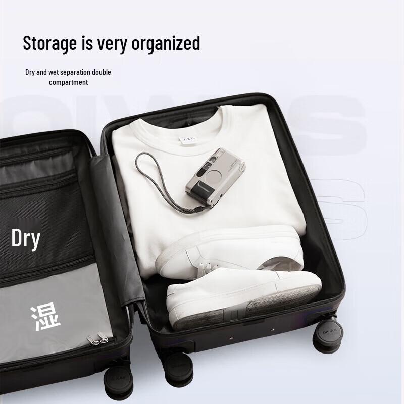OIWAS Frosted Hard-Shell Spinner Luggage