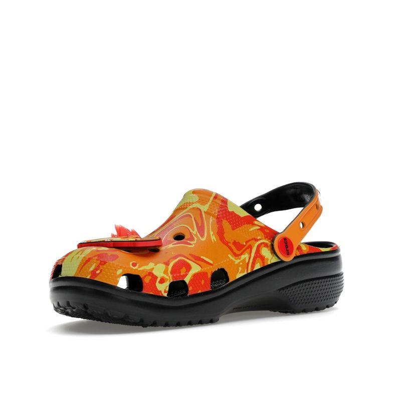 Pokemon X Crocs Classic Clog Charizard Orange Black Unisex 210242-001