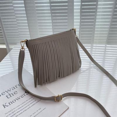 Damen-Tasche Einzel-Schulter Damen Kleingeldtasche Frühling und Sommer Neu Messenger Fransen Handy-Tasche