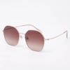 [Air Titanium] AL2503 2424G Air Titanium Hexagon Rose Gold Sunglasses