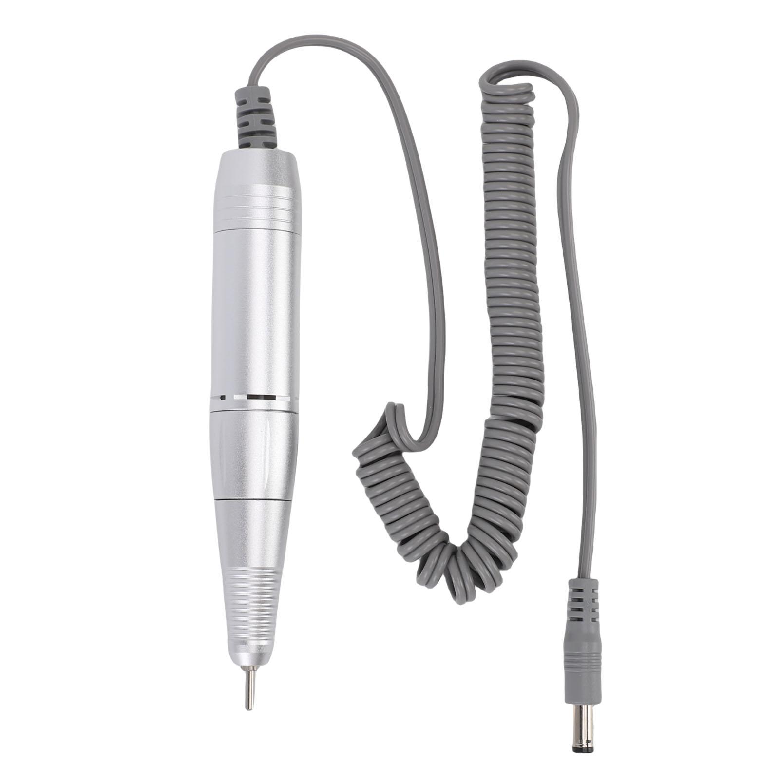 Handle Nail Drill Handpiece Replacement Nail Polisher Handpiece 35000 RPM Electric Nail Drill Handle Forward Reverse Rotation