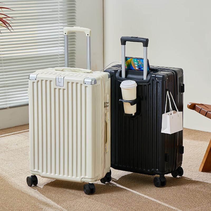 Yuzhan Multi-functional Portable Zipper Trolley Suitcase