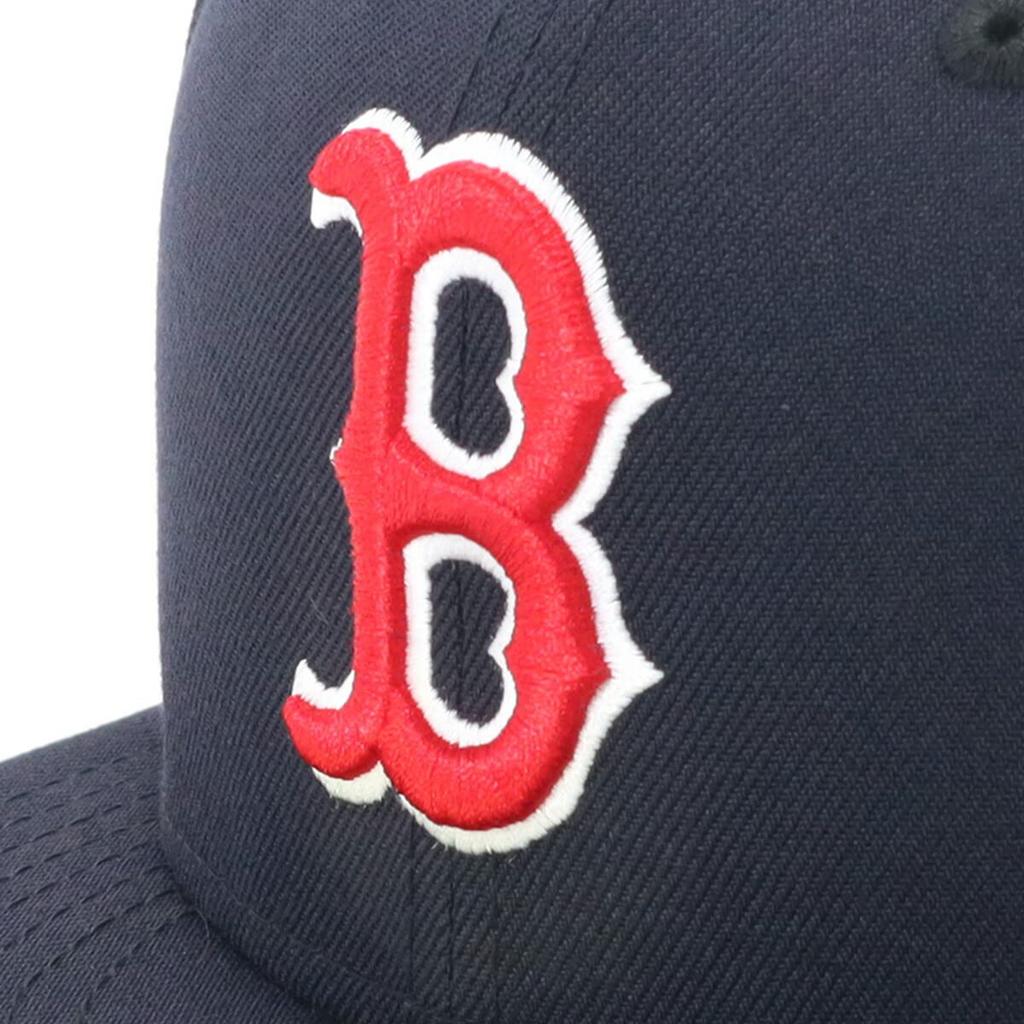 New Era Authentic Flat Visor MLB Size 7 ACPERF BOSRED 25J BOS/Game Cap, 3/8, GM,