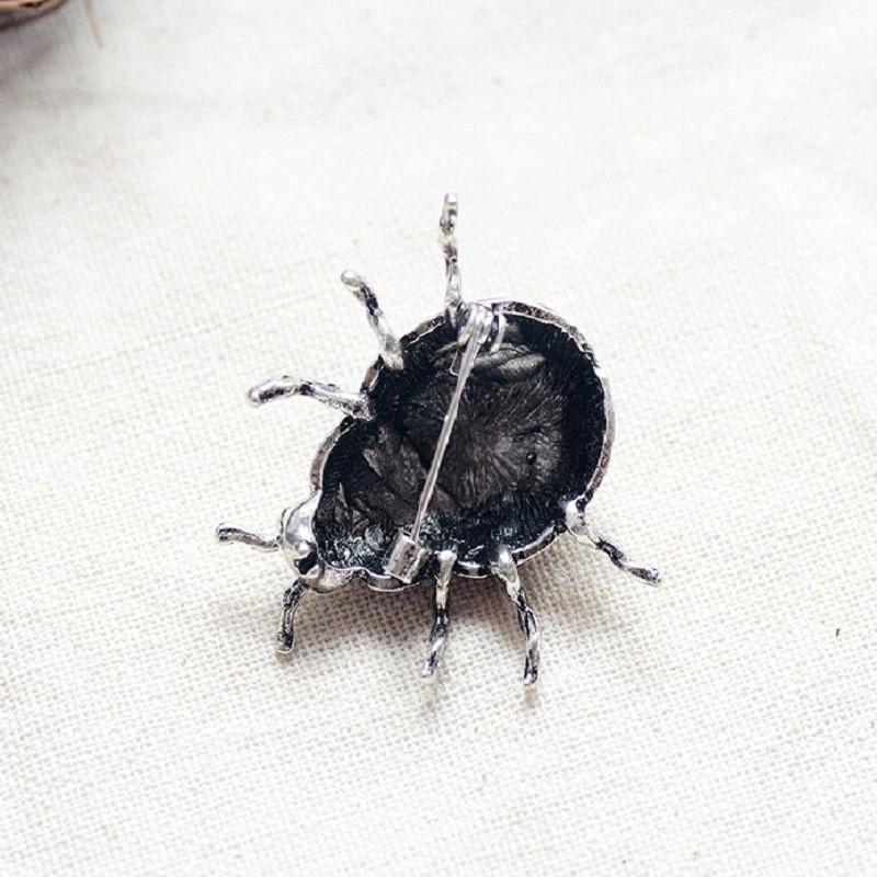 Enamel Seven Star Brooch Alloy Fashion Dress Pin For Women Men
