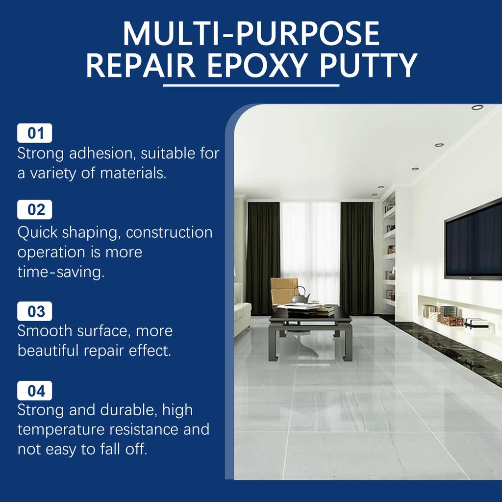 Multi-Purpose Epoxy Putty for Home Repair Suitable for Various Surfaces Portable Simple