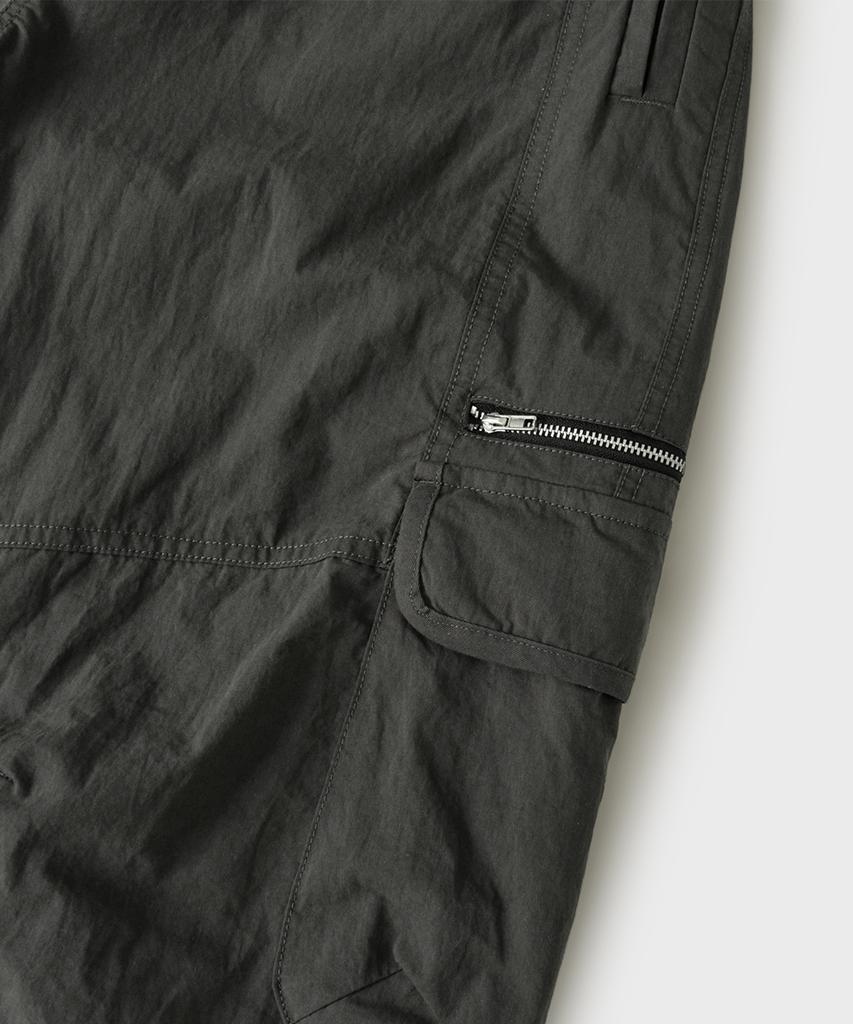HOOVES Wide Straight Cargo Pants [Charcoal]