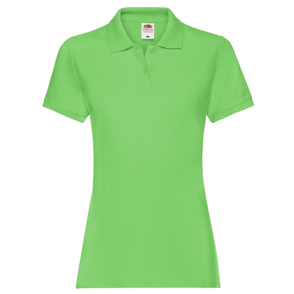Fruit of the Loom Womens/Ladies Premium Plain Polo Shirt