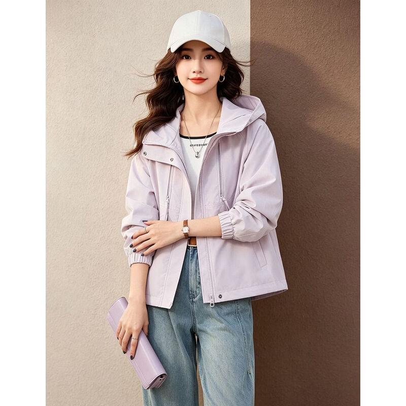 D.F.DEAR Casual Hooded Women's Jacket