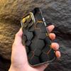 Honeycomb pattern technology pattern phone case suitable for iPhone 17 16 15 14 13 12 11 Pro/Max/Plus anti drop and shockproof
