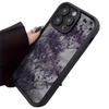 Purple Flowers Phone Case Compatible with Apple iPhone 17 Pro Max to 13, Japanese Korean Ins Style, Cross-border European American Design.