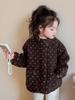 Girls' 2025 Autumn/Winter Fleece Jacket - Plush, Fashionable Sweater for Baby Girls