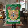 Royal Heraldry Regal Symbols blanket Suitable for all seasons Soft and comfortable Machine washable Office rest blanket Air conditioning blanket