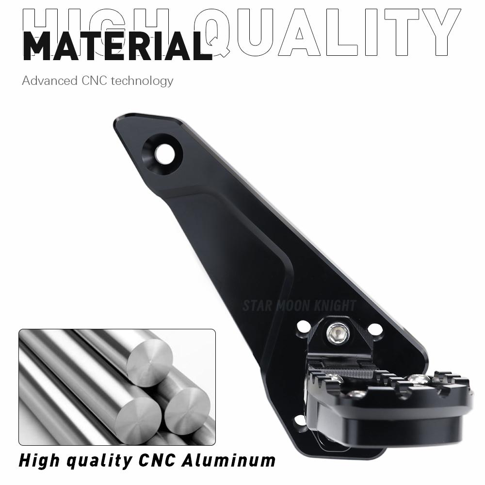X-ADV 750 Motorcycle Aluminum Rear Pedal Foot Stand Folding Footrests Passenger FootPegs For HONDA XADV 750 XADV750 2021-2025