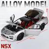 Nové 1:32 Honda NSX Alloy Sportovní auto Odlévané autíčko Kovové ozdoby na závodní auto Modelová simulace Kolekce zvuků a světel Děti Kluci Dárek