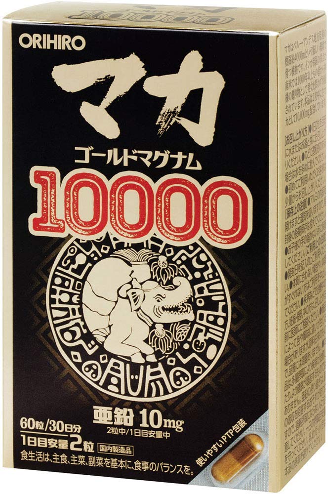 

Orihiro Maca Gold Magnum 10000 60 гран x 8 шт.