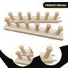 1 Piece Weaving Loom Chunky Blanket Knitting Hand Crochet Board Wooden Frame Ergonomic