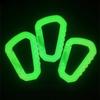 Luminous D-shaped Carabiner Outdoor Tactical Backpack Hook Buckle Multifunction Lightweight D-Ring Snap Hook Bag Accessories