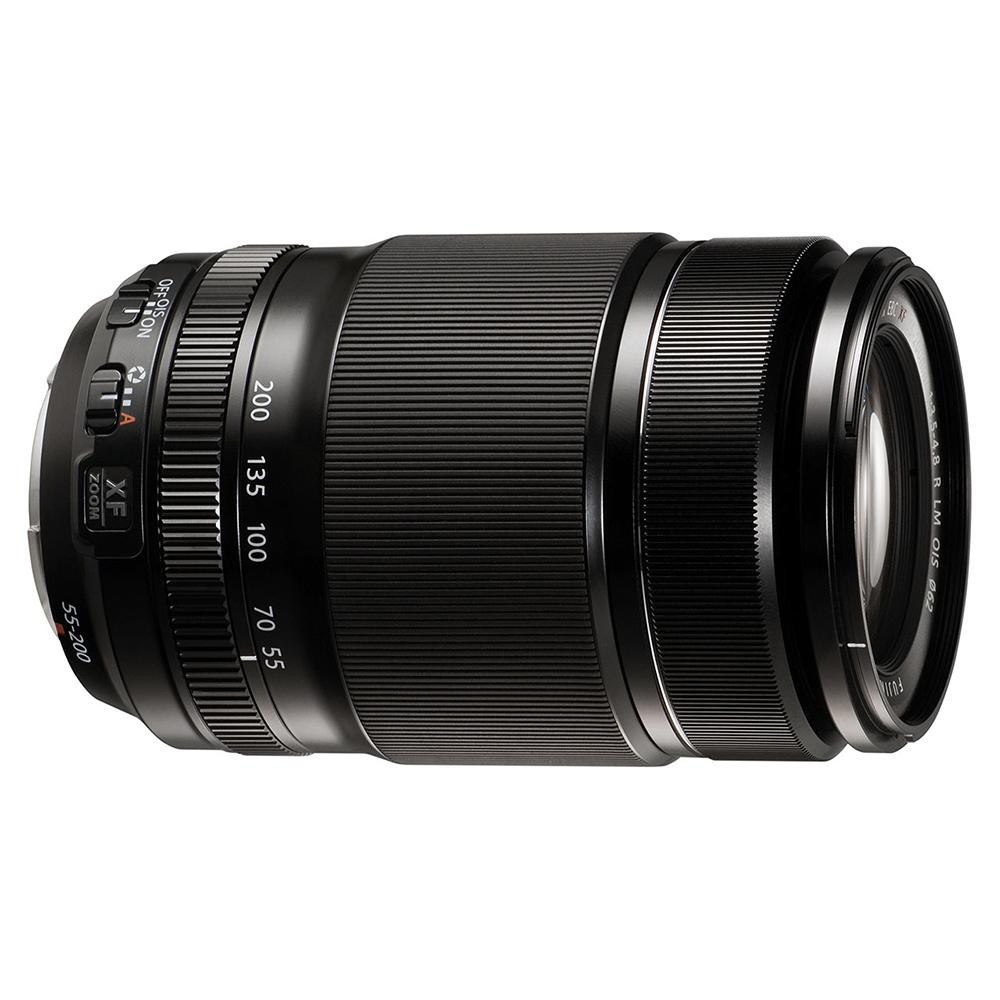 Fujifilm XF 55-200 mm camera lens f/3.5-4.8 Black