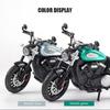1/12 BENDA GINGERLLA 300 Diecast Motorcycle Model Toy Replica with Sound & Light Birthday Gift Christmas Gift Collection Bike