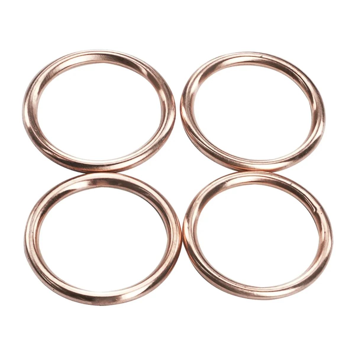 Motorcycle Exhaust Pipe Gasket For Kawasaki KE100 1991-2001 KL250 Super Sherpa 2000-2003 2009 KLX250 2018-2020 KLX250R 1994-1996 Exhaust Pipe Gasket
