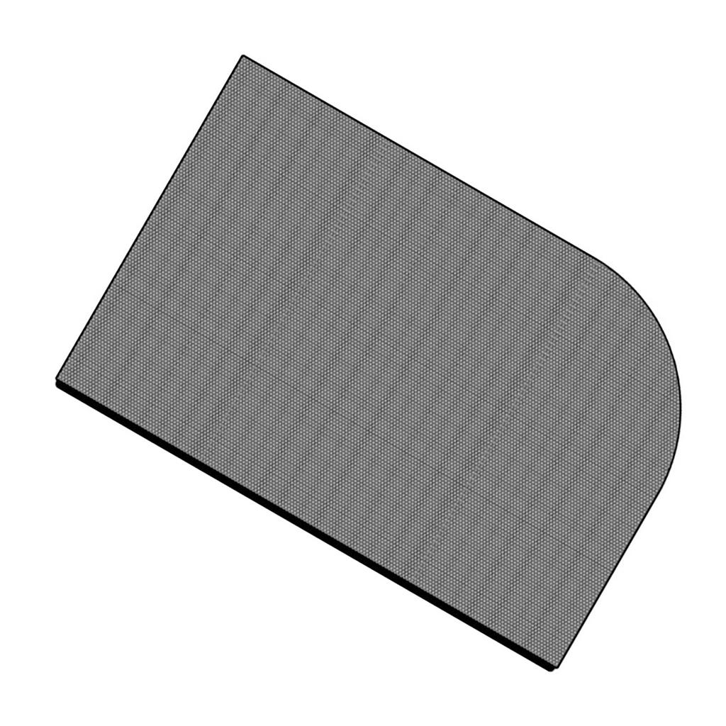 Car Window Breathable Mesh Sun Shield Black Lightweight Flexible Portable UV Protection Curtain for Auto Large Front